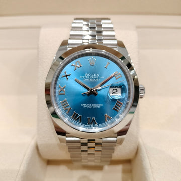 Rolex Datejust 126300 Blue Roman